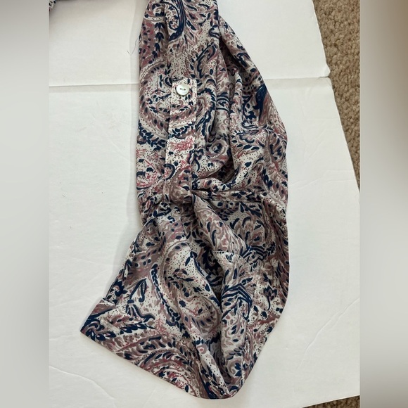 Daniel Rainn Boho Tunic Paisley Top Size M New with Tags - Picture 6 of 8